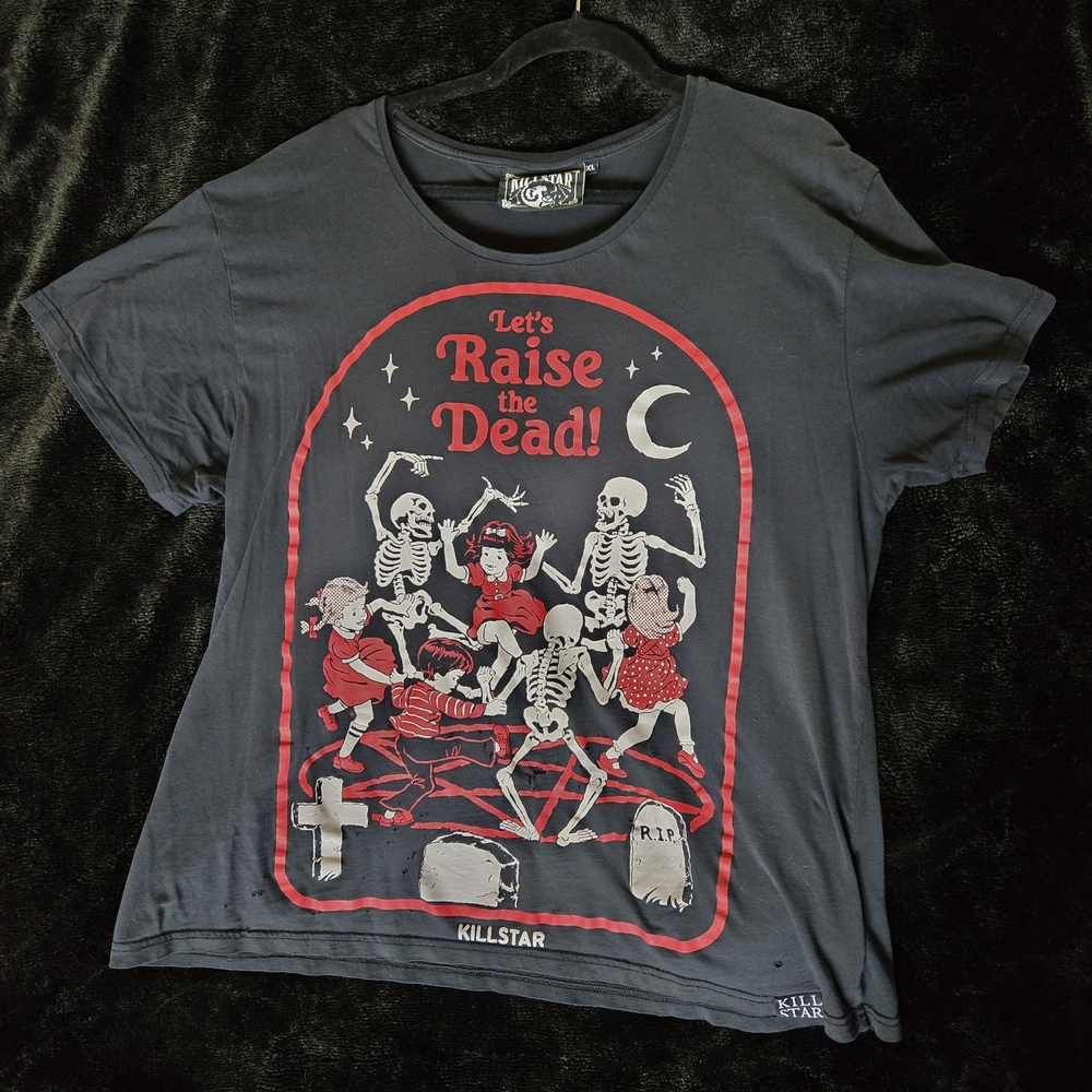 Killstar Unisex 'Raise the Dead' Tee - SEE DESCRIPTION